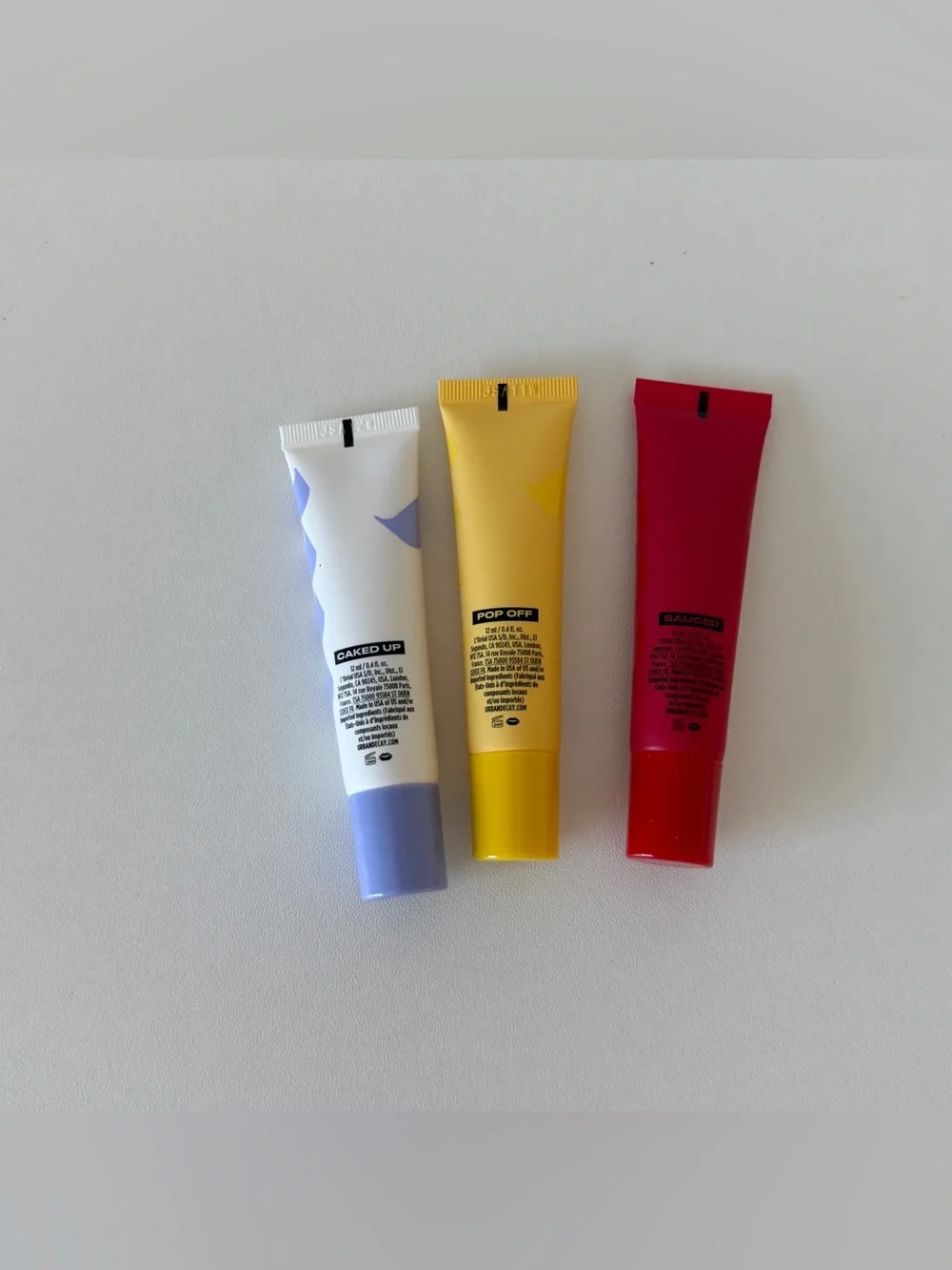 Urban Decay Lip Toy Long-Lasting pH Hydrating Lip Oil Stain - set of 3
